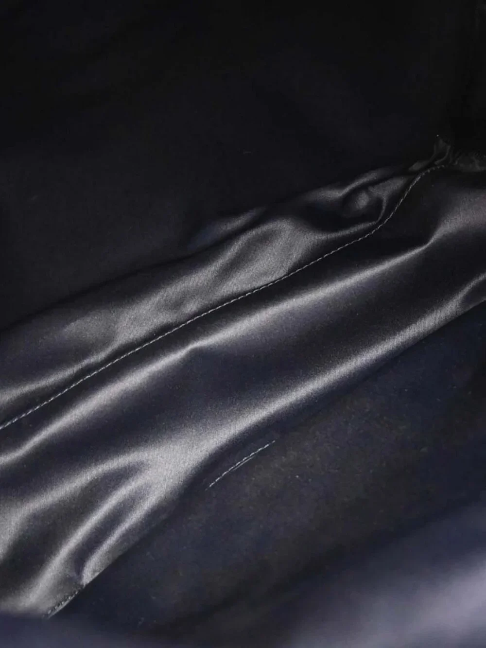 Chanel Navy Tweed Nylon